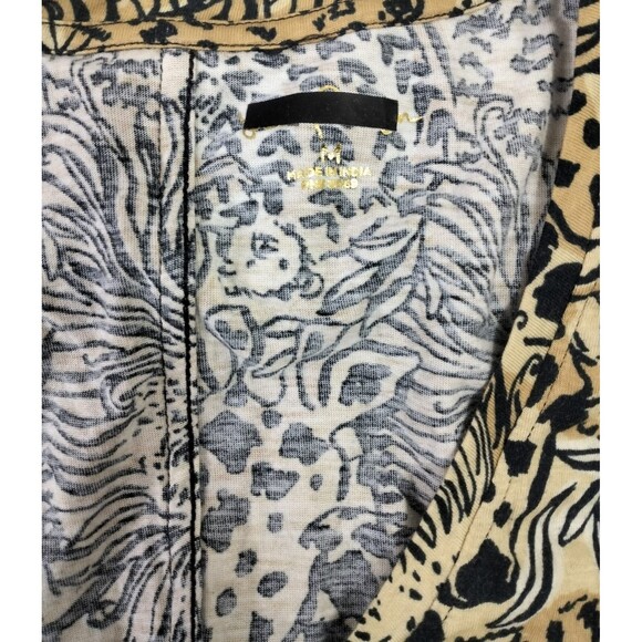 Lilly Pulitzer Tessa Tunic Mini Dress Animal Printed V Neck Cotton M NEW 279529 - Picture 9 of 9